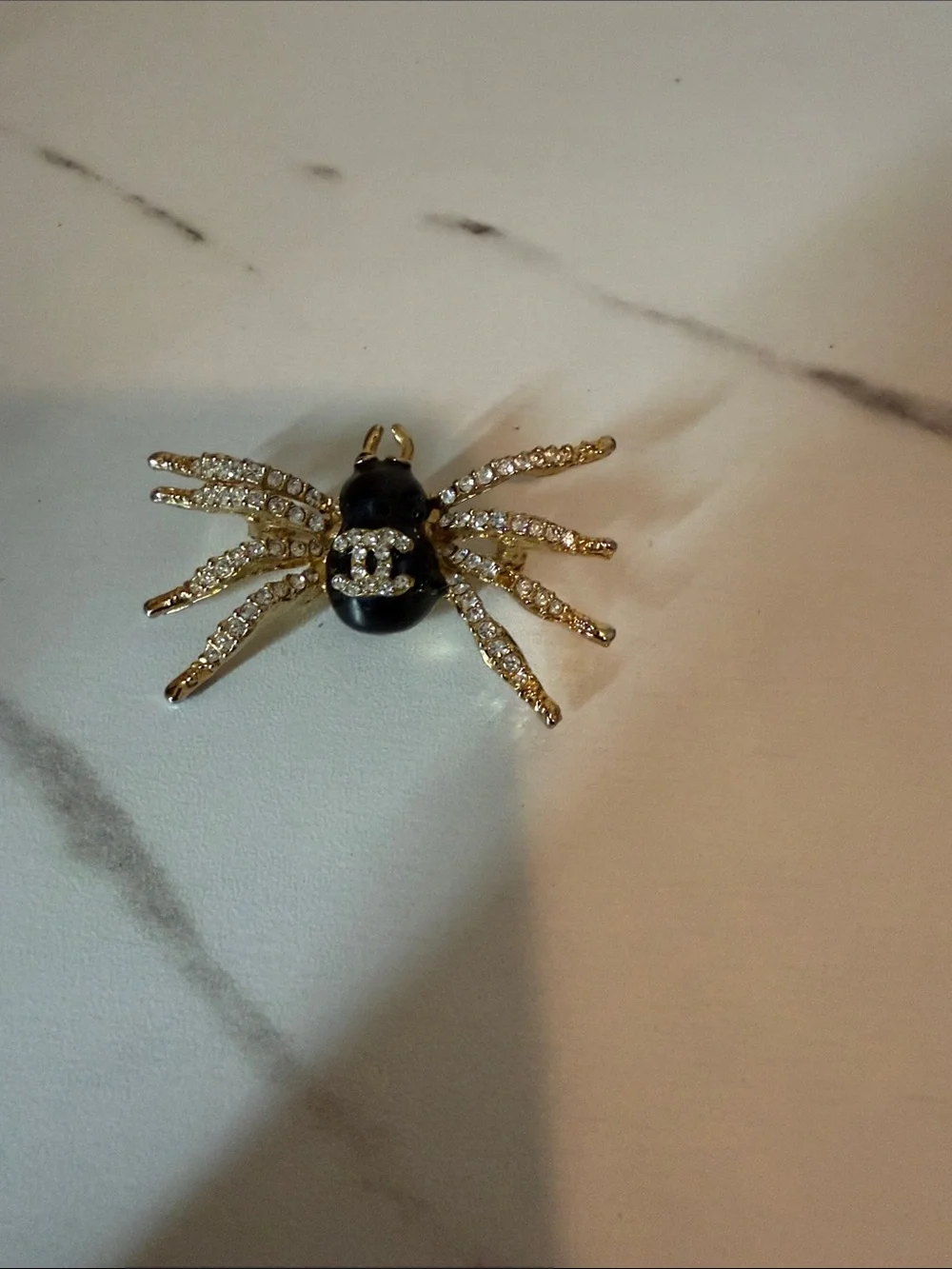 Spider Fashion Brooch